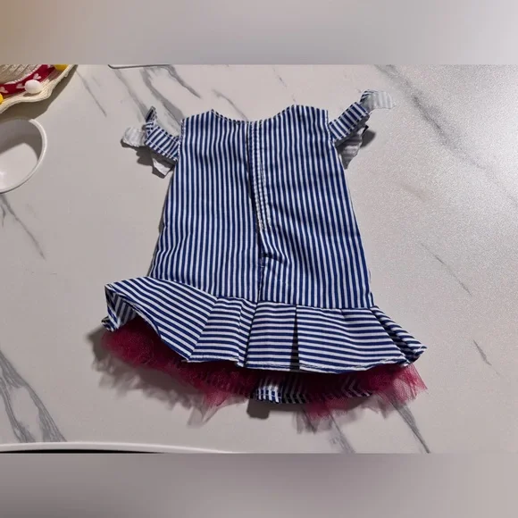 Our Generation 18 Doll Sweet Souvenirs Vacation Outfit Dress And Hat Only - Picture 2 of 8